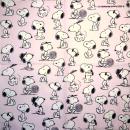 BF-079 Bekannte Figuren - 3-lagig (rosa) - Braun - Peanuts - Snoopy